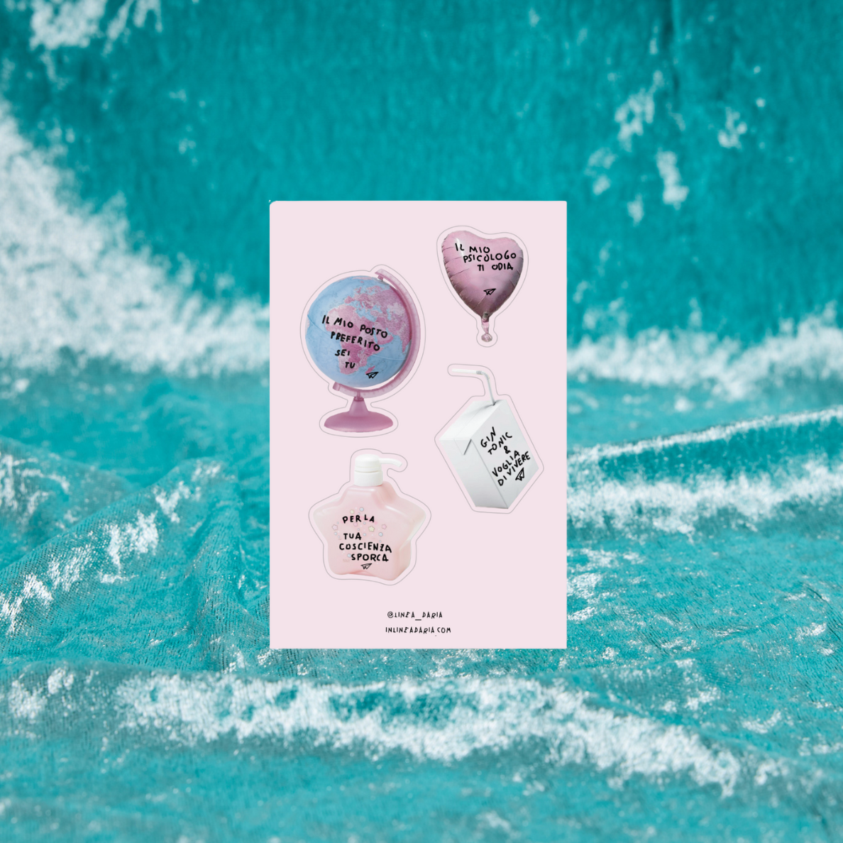 Sticker pack - Linea Daria