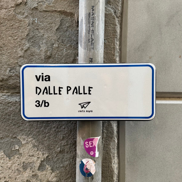 Cartello Palle - Linea Daria