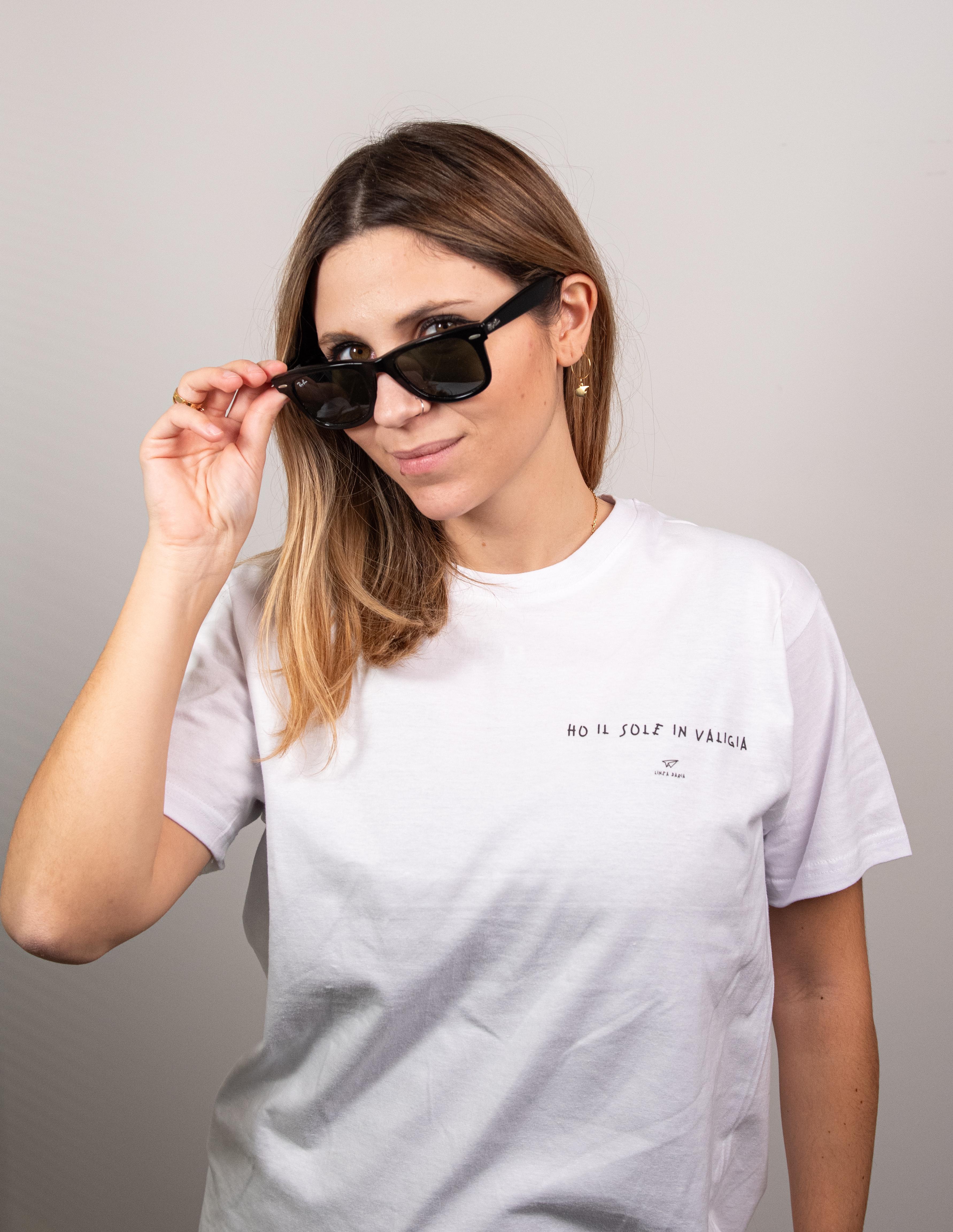 T-shirt Sole in valigia - Linea Daria 