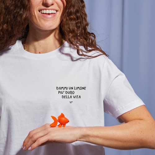 T-shirt Dammi un limone - Linea Daria 