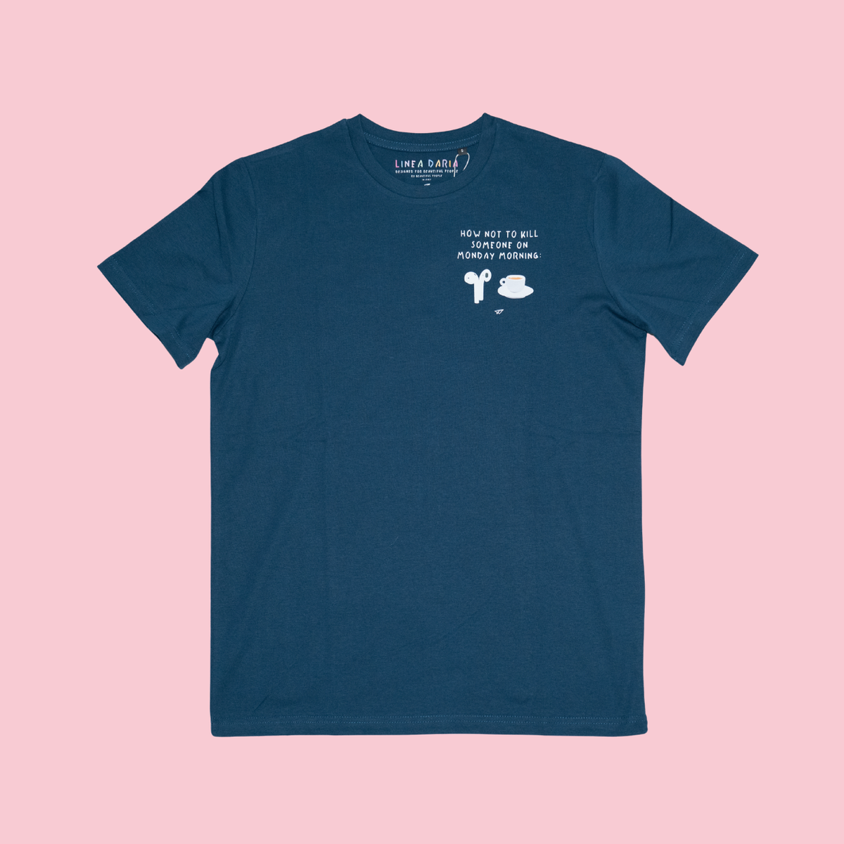 T-shirt How not to kill Navy