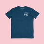 T-shirt How not to kill Navy