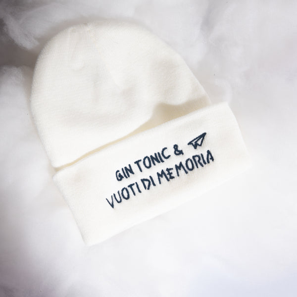 Hat Cuffia Gin tonic & vuoti di memoria - Linea Daria 