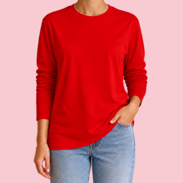 T-shirt long sleeve Red flag