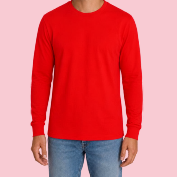 T-shirt long sleeve Red flag