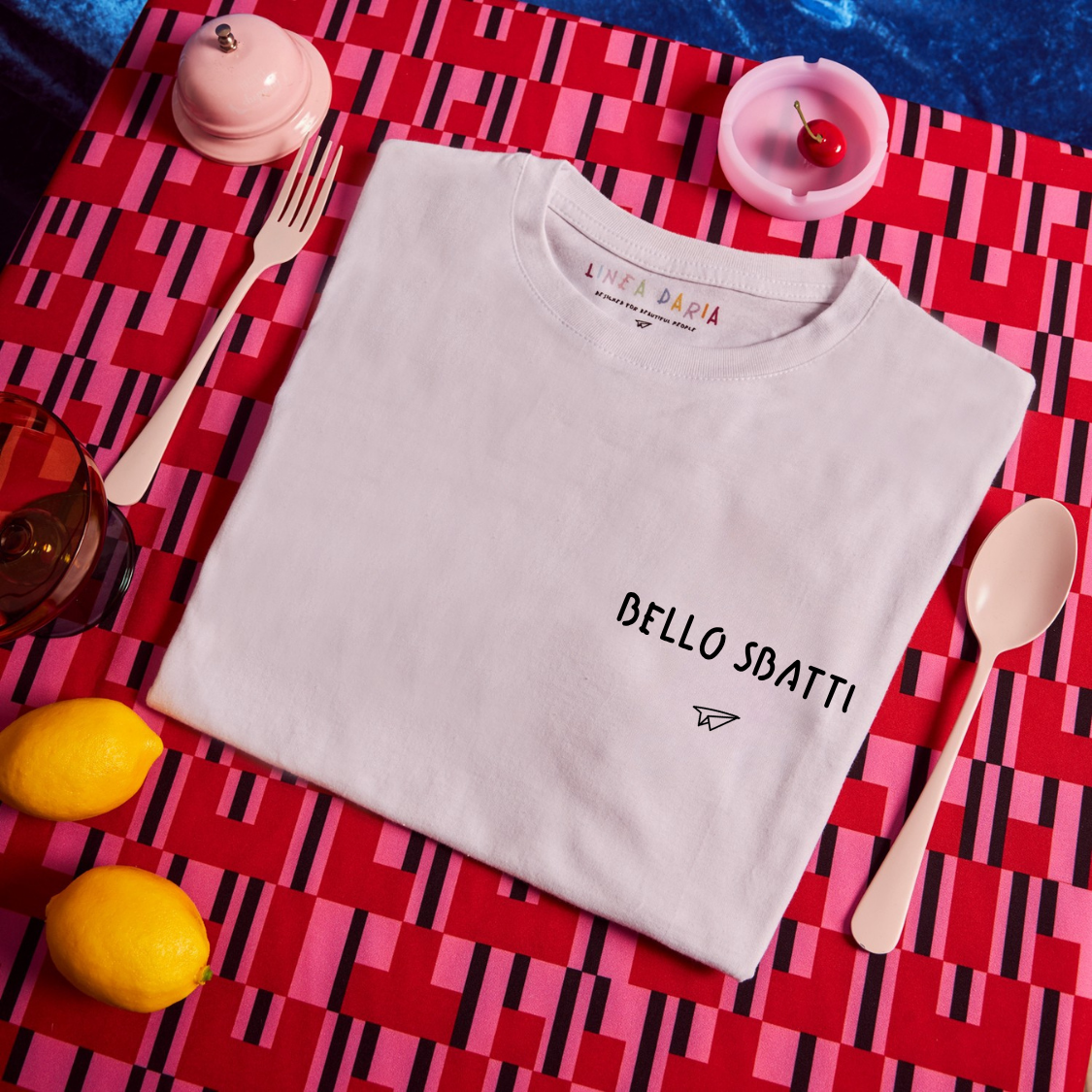 T-shirt Bello sbatti - Linea Daria 