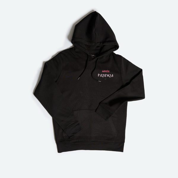 Felpa cappuccio santa pazienza - Linea Daria 