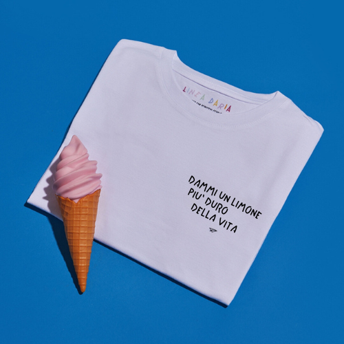 T-shirt Dammi un limone - Linea Daria 