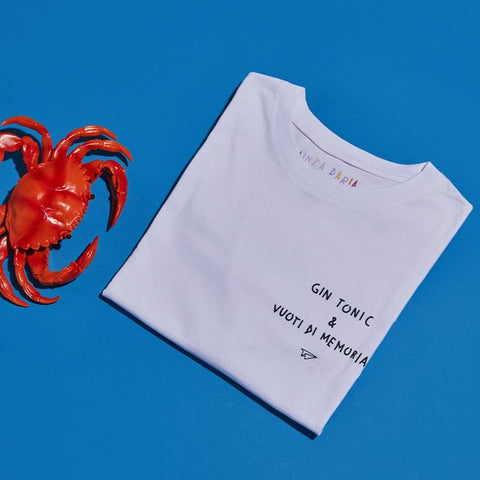 Gin Tonic memory lapses t shirt Linea Daria