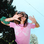 T-shirt Tie dye rosa