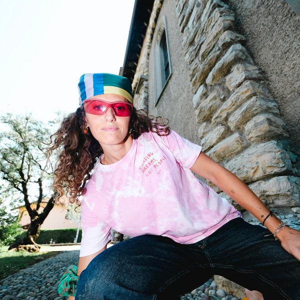 T-shirt Tie dye rosa