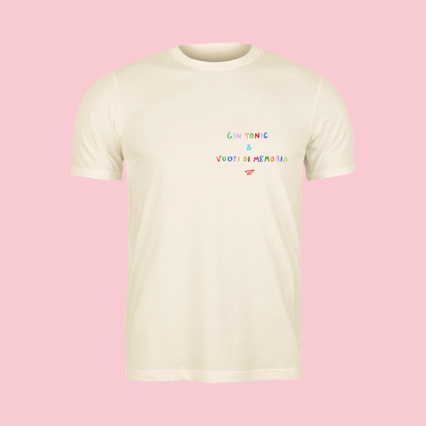 T-shirt Gin tonic Natural