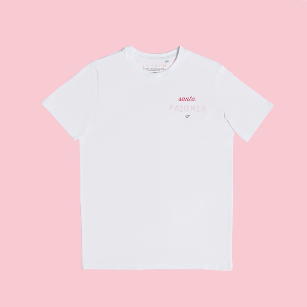 T-shirt Santa pazienza