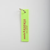 Portachiavi tag santa pazienza - Linea Daria 