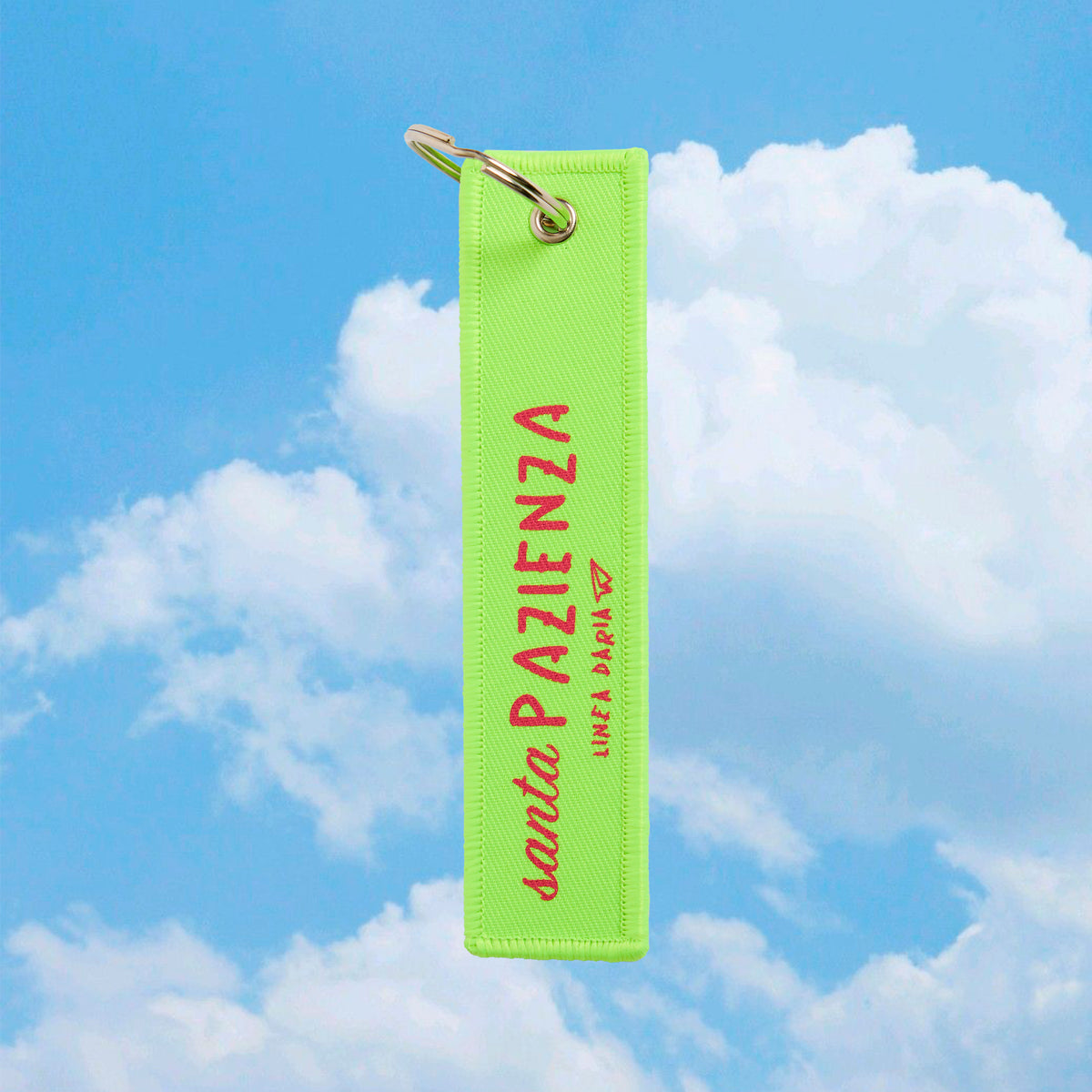 Keychain Santa pazienza - Linea Daria 