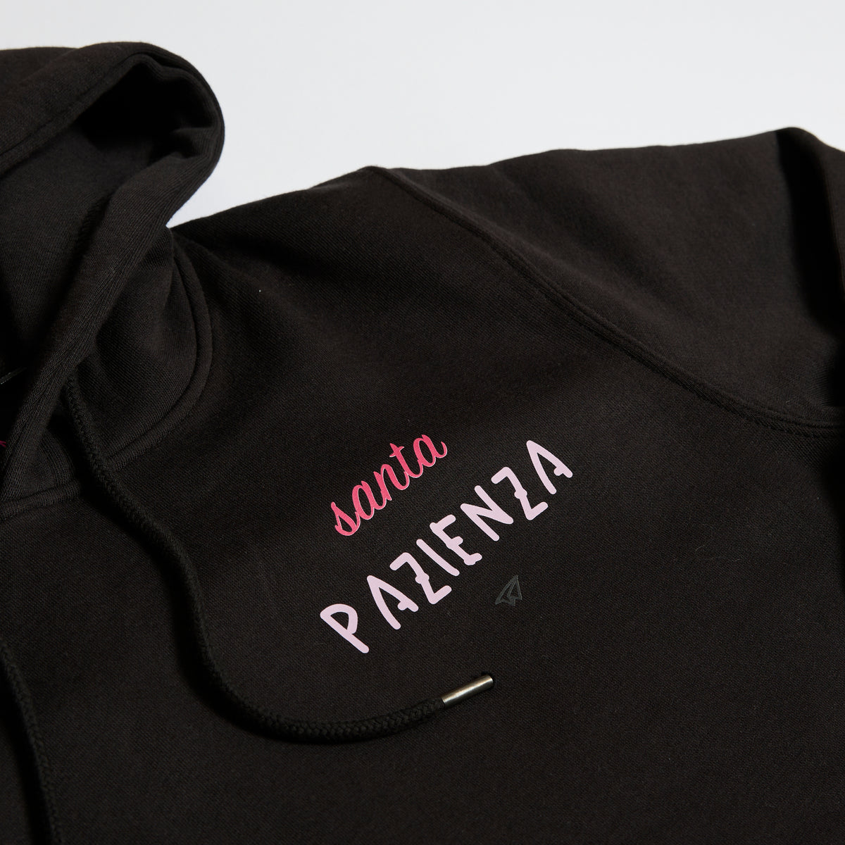 Felpa cappuccio santa pazienza - Linea Daria 