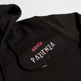 Felpa cappuccio santa pazienza - Linea Daria 