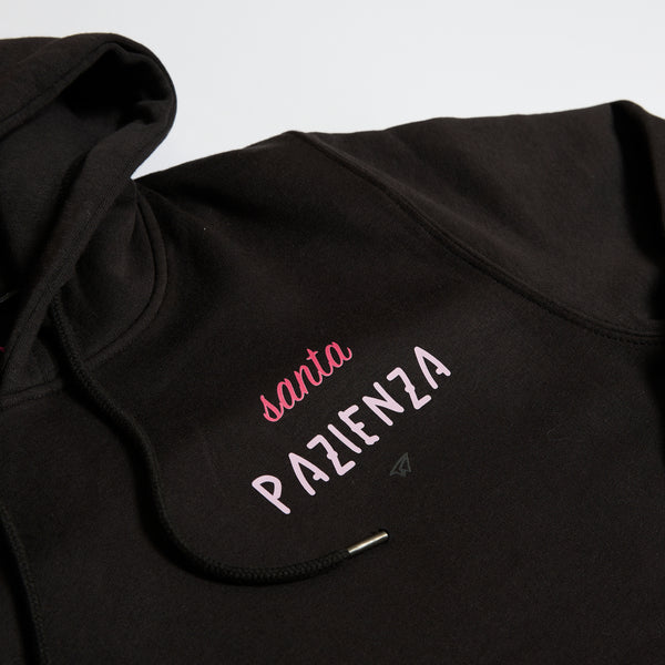 Felpa cappuccio santa pazienza - Linea Daria 