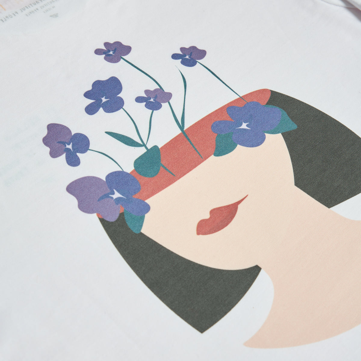 T-shirt Viole