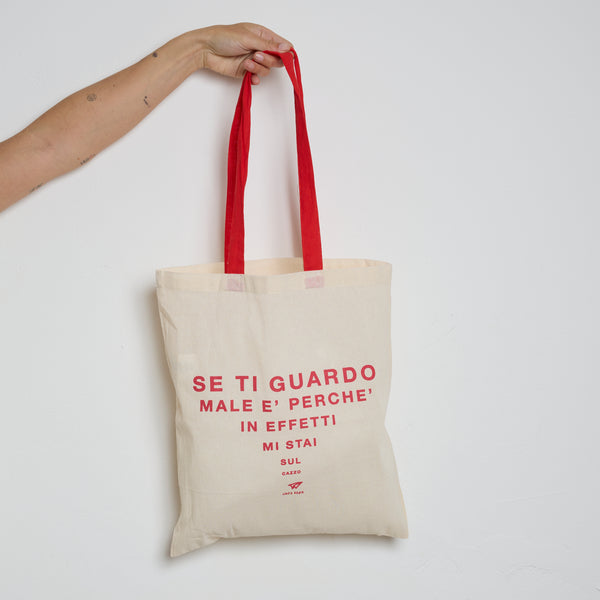 Shopper guardo male - Linea Daria 