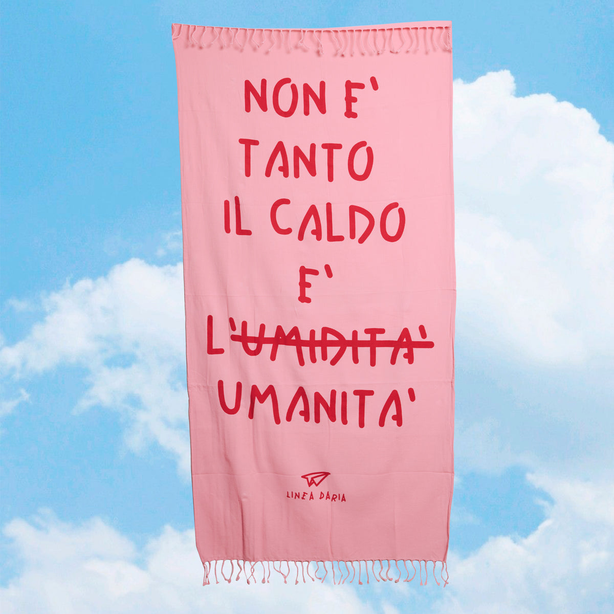 Beach towel Umanità - Linea Daria 