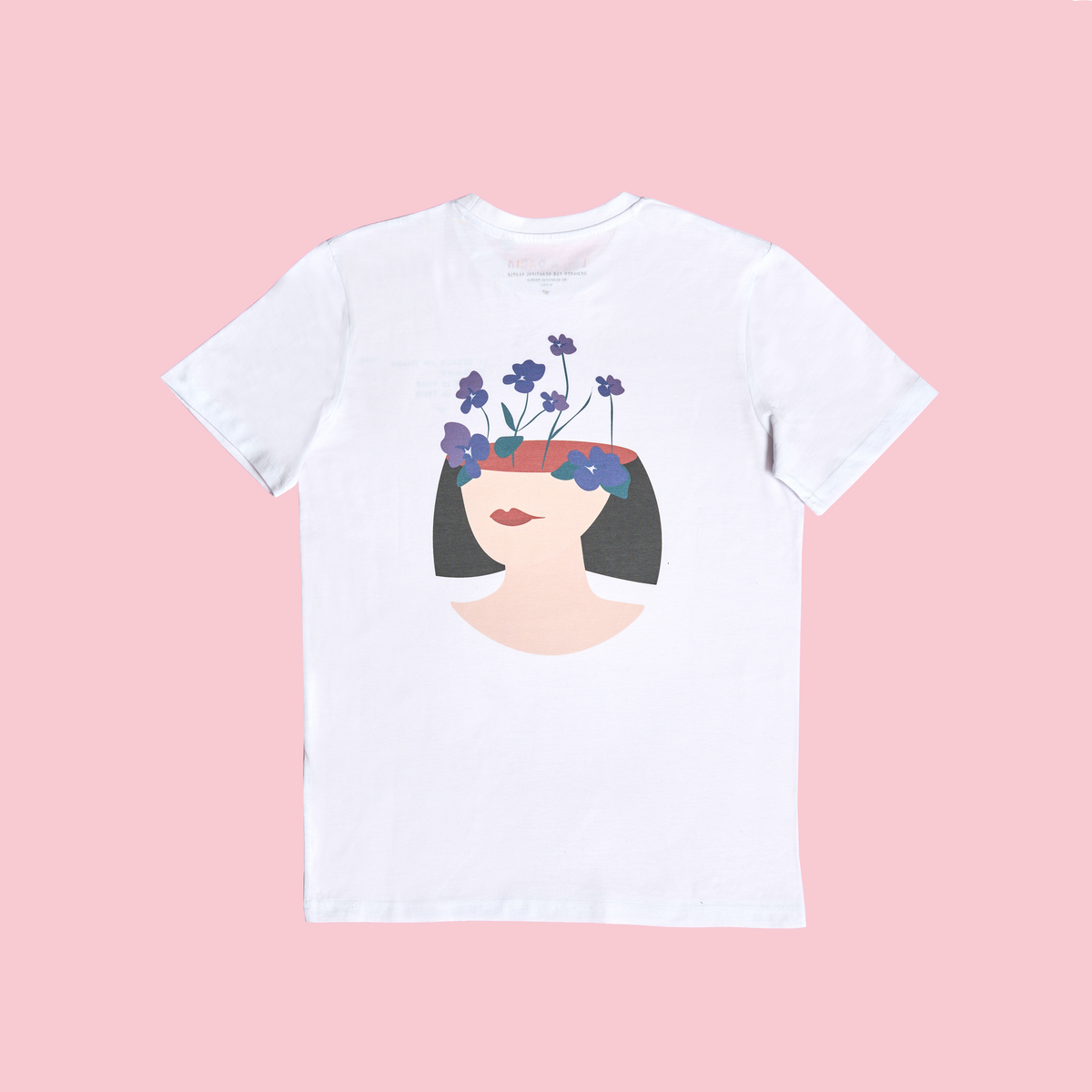 T-shirt Viole