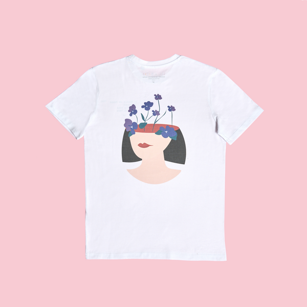 T-shirt Viole