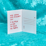 BIGLIETTO D'AUGURI - Linea Daria 