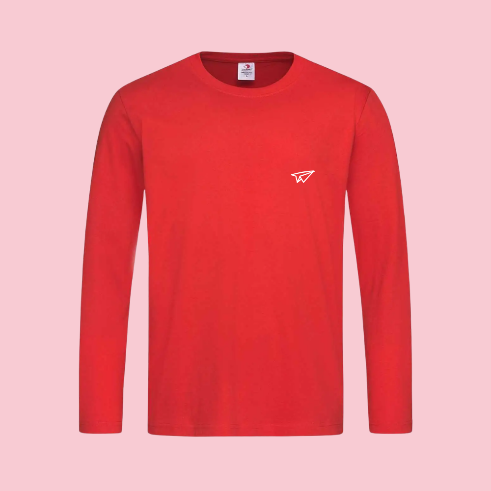 T-shirt long sleeve Red flag