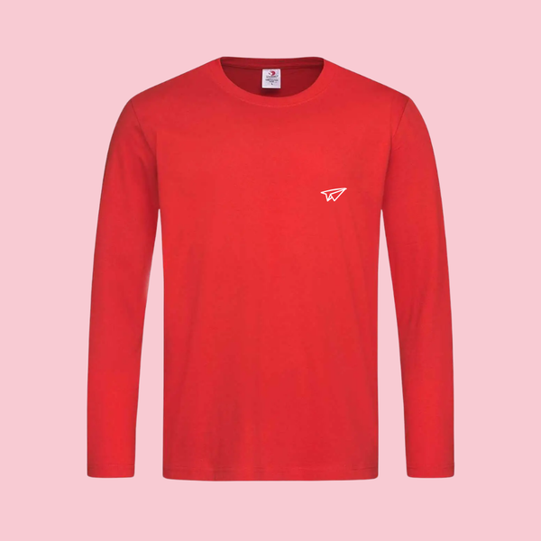 T-shirt long sleeve Red flag