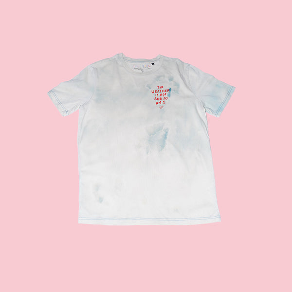 T-shirt Tie dye Blu