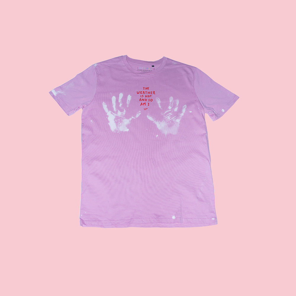 T-shirt Tie dye rosa
