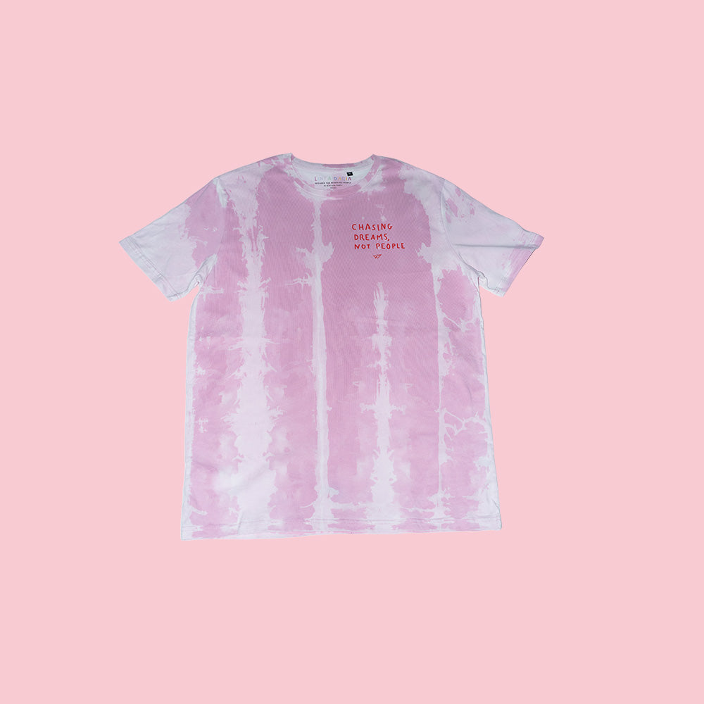 T-shirt Tie dye rosa