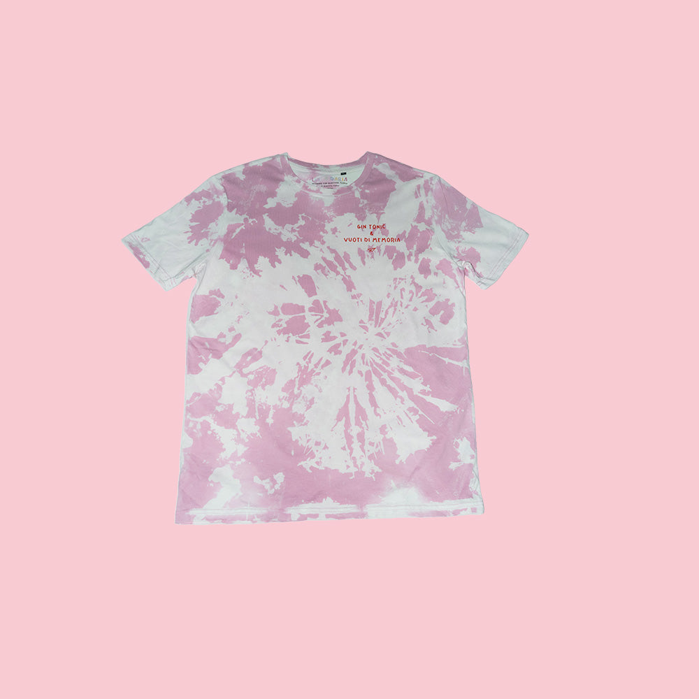 T-shirt Tie dye rosa