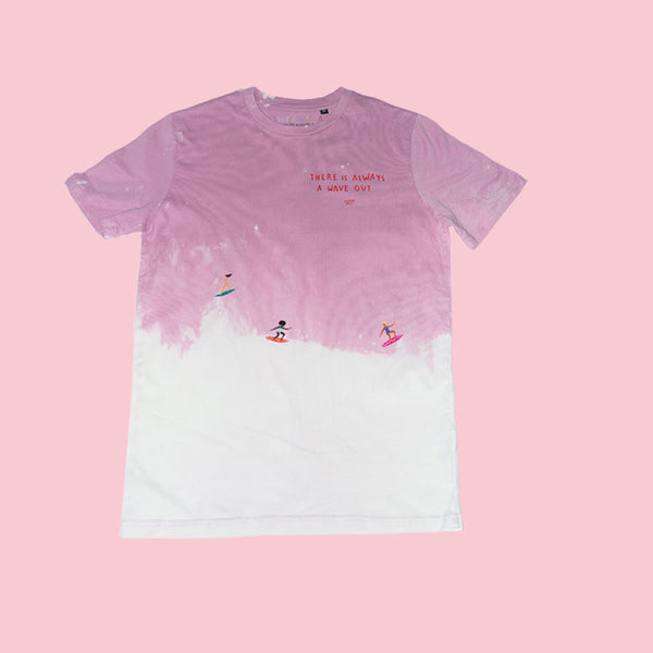 T-shirt Tie dye rosa
