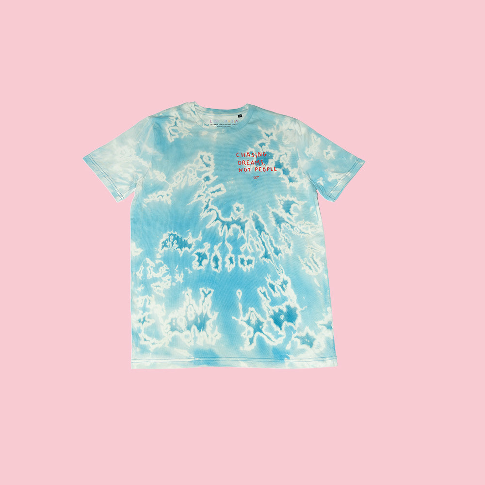 T-shirt Tie dye Blu