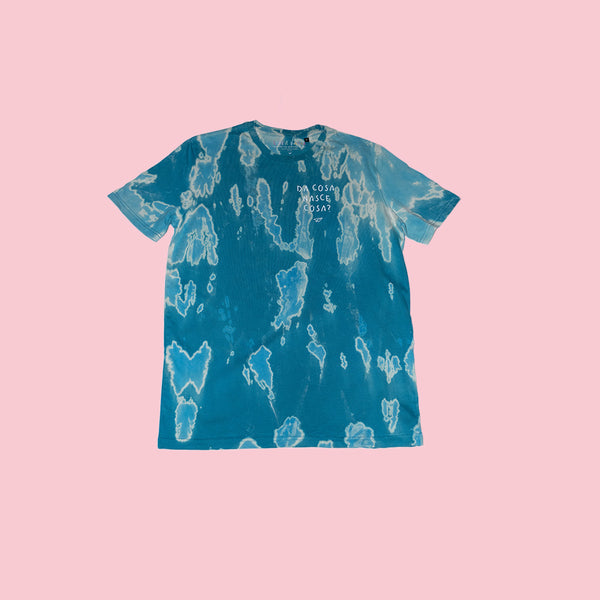 T-shirt Tie dye Blu