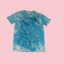T-shirt Tie dye Blu