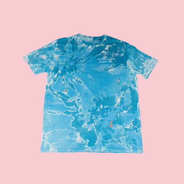 T-shirt Tie dye Blu