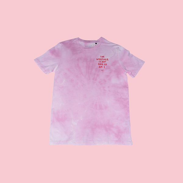 T-shirt Tie dye rosa