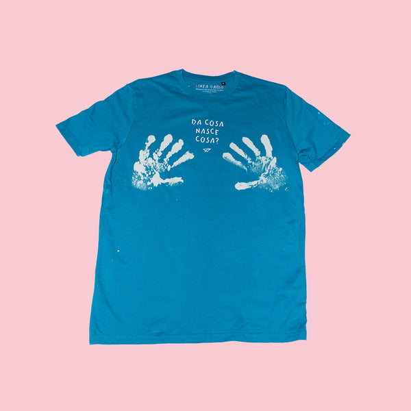 T-shirt Tie dye Blu