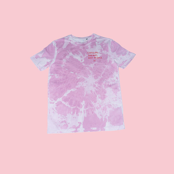T-shirt Tie dye rosa