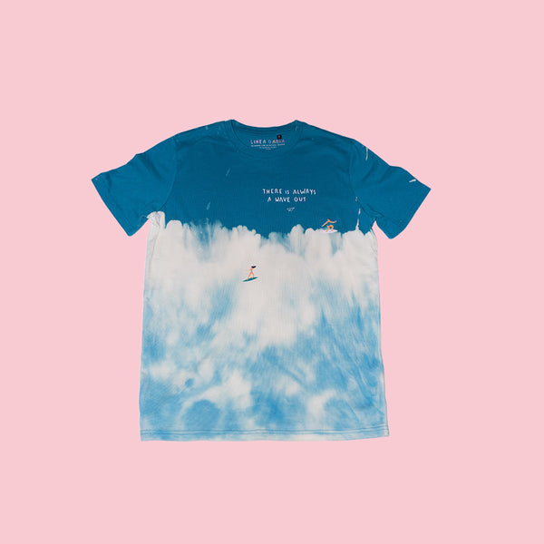T-shirt Tie dye Blu