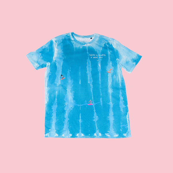 T-shirt Tie dye Blu