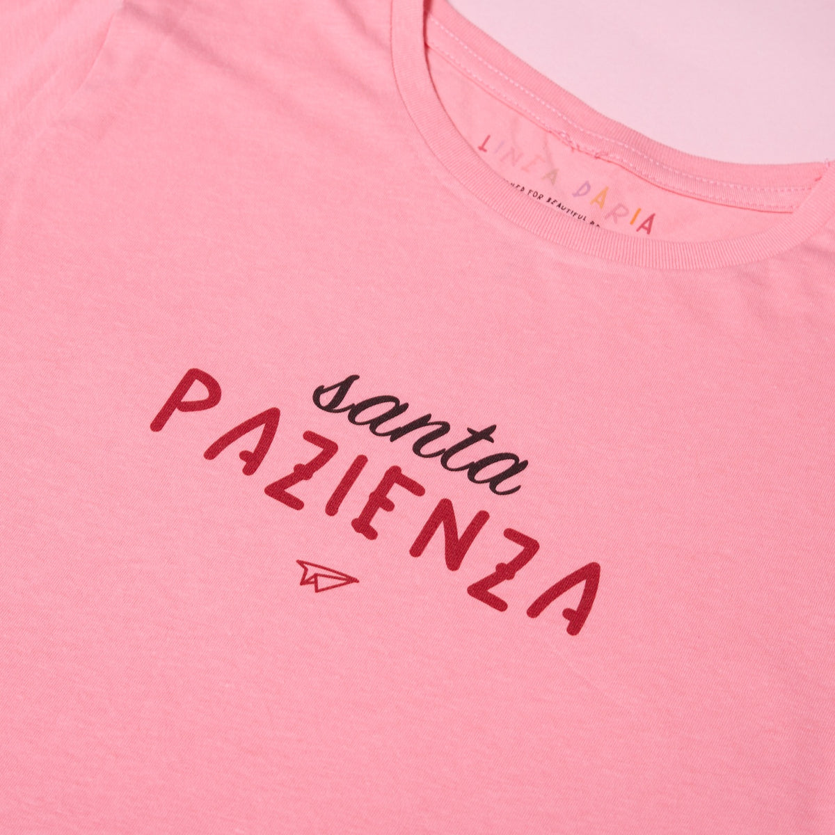 Baby t-shirt Santa Pazienza - Linea Daria 