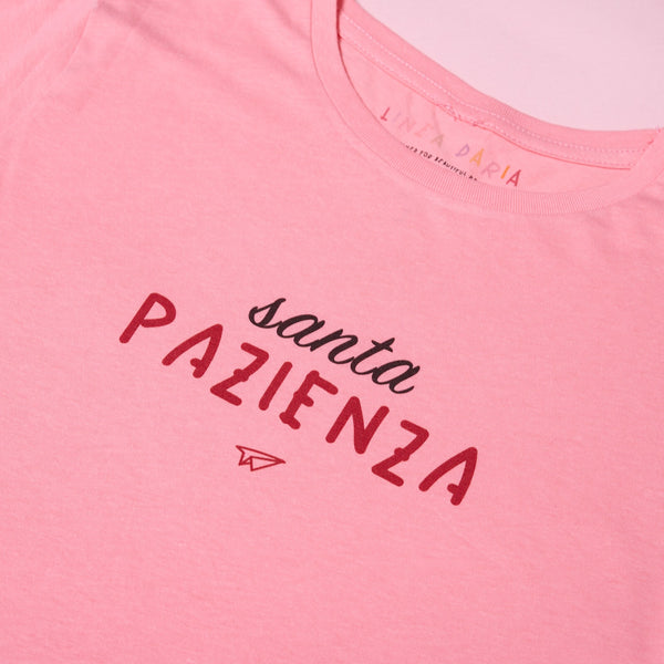 Baby t-shirt Santa Pazienza - Linea Daria 